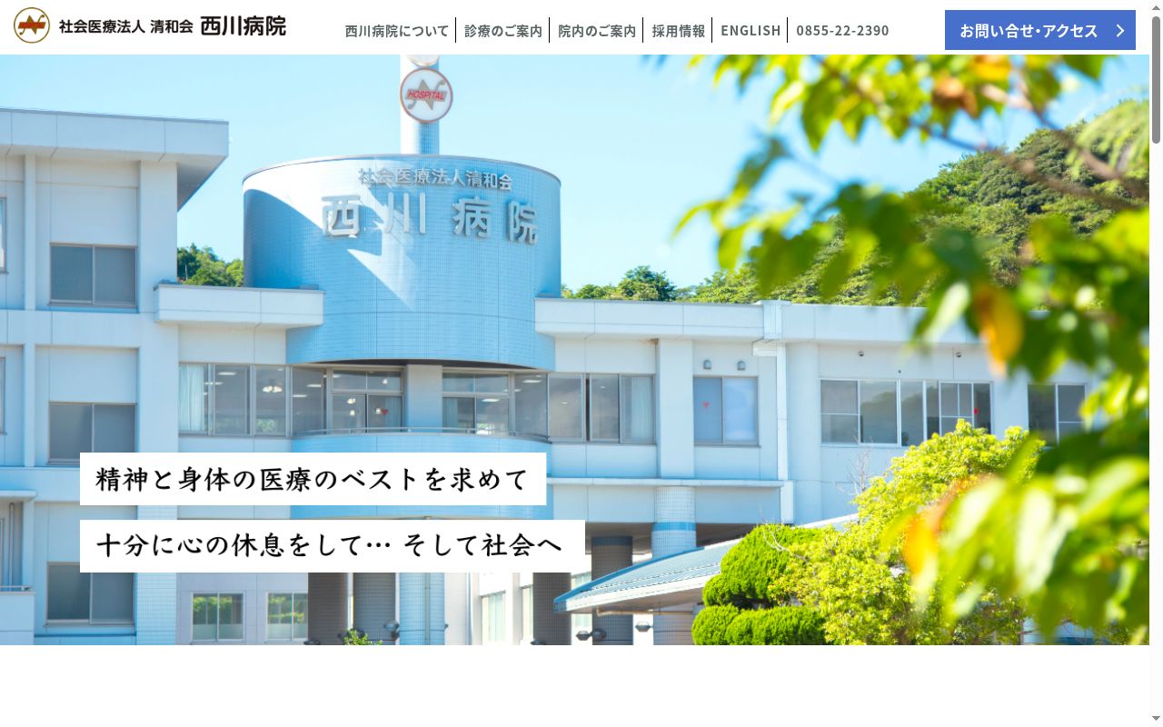 社会医療法人　清和会　こころクリニックせいわの公式サイトのスクリーンショット